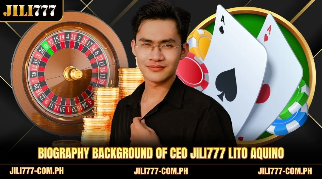 Biography background of CEO Lito Aquino