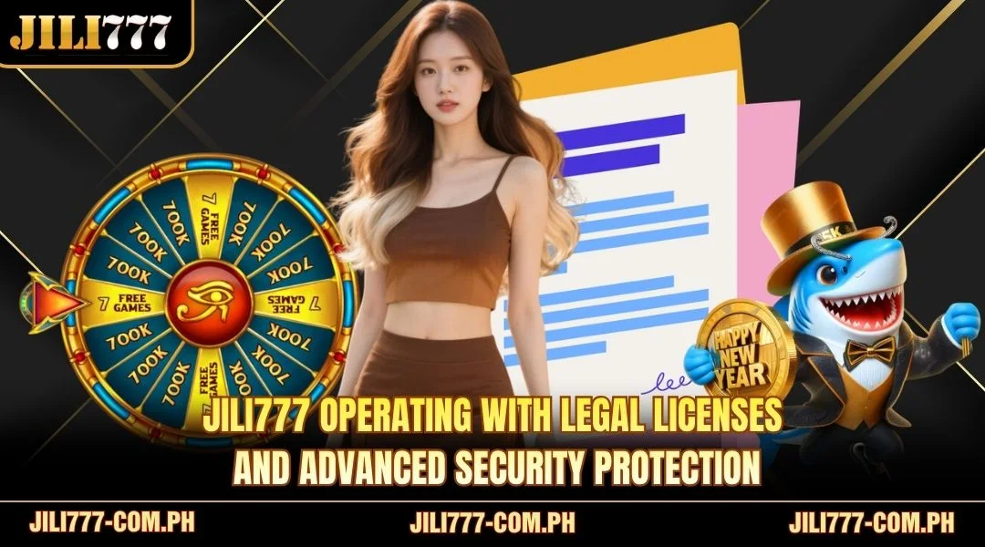 JILI777 operating with legal licenses and advanced security protection