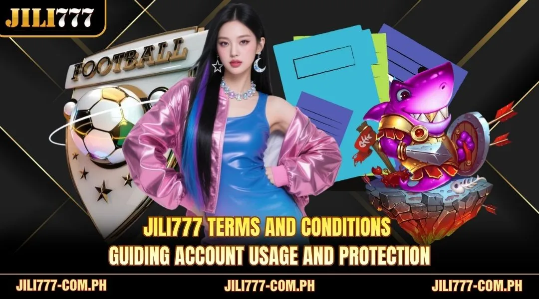 Terms and conditions guiding account usage and protection
