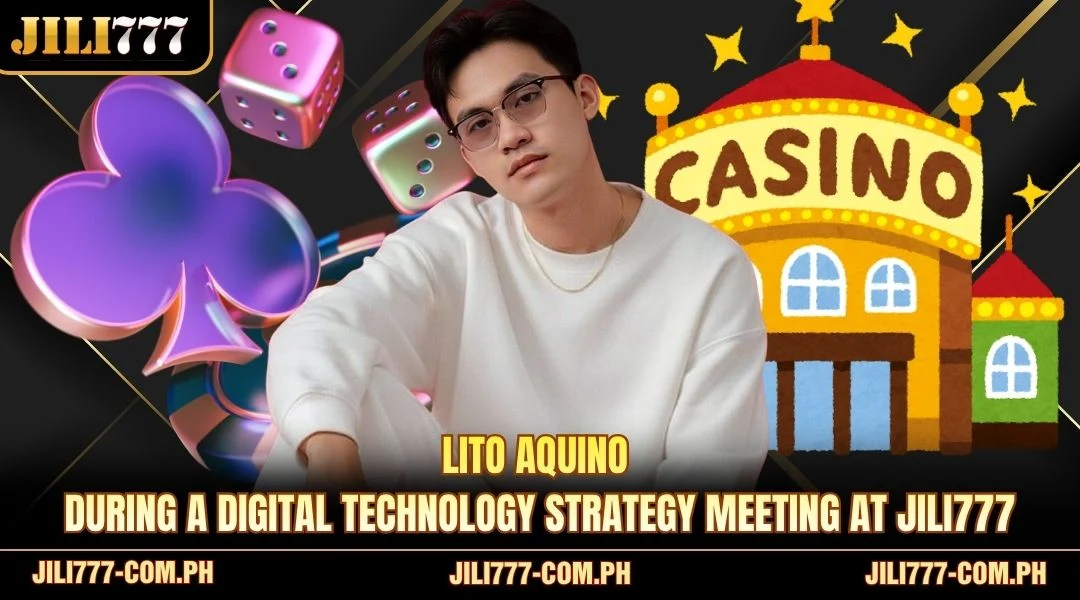 Lito Aquino during a digital technology strategy meeting