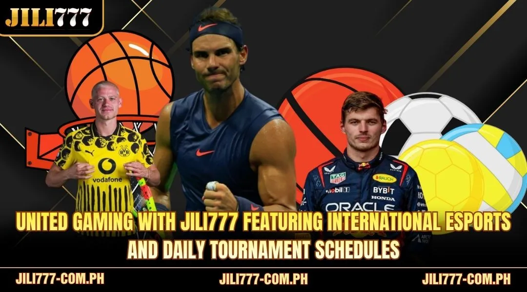 United Gaming featuring international Esports and daily tournament schedules